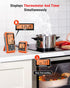ThermoPro TP826 500FT Wireless Meat Thermometer, Dual Meat Probe Cooking Thermometer for BBQ, Smoker, Oven