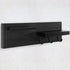 Key Holder for Wall, Decorative Entryway Shelf with Hooks Holds Keys, Dog Leash, Sunglasses – Key Hanger with 3 Hooks Organizes, Enhances Home Decor (15” x 4.5” x 2.6”) (Black) by Lucundm
