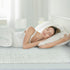 Mattress Topper Cover Protector Queen Size, 3 Inch Waterproof Bamboo Cooling Encasement with Adjustable Straps