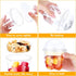 60 Pack (12 oz) Clear Plastic Parfait Cups with Dome Lids No Hole Disposable Party Dessert Cups with Lids Insert Spork