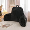 Meeting Story Reading Pillow Bed Rest Pillow with Arms Rabbit Fur for