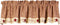 Stars And Berries Country Valance
