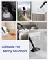 3+3 Steam Cleaner Accessories Compatible with Dupray Steam Cleaner, Triangle Microfiber Bonnet for Neat Steam Cleaner
