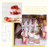 300 Pack 3oz 5oz Events(3 Funtery Mini Dessert Cups with Spoons - Reusable Clear Plastic Yogurt Parfait & Appetizer
