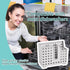 Grey Dishwasher Chopstick & Straw Basket, Ideal Utensil Holder for Small Items, Keep Your Dishwasher Organized