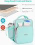 8MM Amersun Kids Lunch Box with Insulated sponge & Multi-pocket & Water Bottle Holder, Keep Food Warm Cold School Lunch