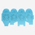 Kslong Blue Baby Shower Favor Boxes - 50Pcs Elephant Favor Boxes for Baby Boy with Ribbon for Party Decorations