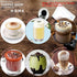 Electric Milk Frother, Handheld USB-charging Foam Maker, Rechargeable Mini Blender and Coffee Frother for Chappccino,