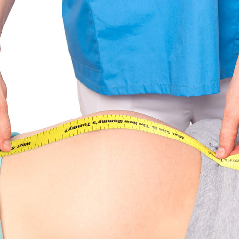2 Rolls 2in x 150ft Baby Shower Measuring Tape - Tummy Measure Belly Game for Party Supplies