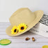 HUIANER Artificial Sunflower Heads, 30PCS 2.8" Fake Simulation Sunflower Head for Wedding Home Party Cake Decoration