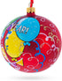 4 Inches Festive Celebration Glass Ball Christmas Ornament
