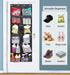 Closet 12 16, KIMBORA Boots Hanging Shoe Organizer for Extra Large Mesh Pockets Over The Door Shoe Rack for Men Shoes