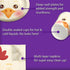 Chicken Birthday Party Supplies Set, Tableware Kit for 16, Plates, Napkins, Cups