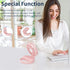 Portable Neck Fan, 3 IN 1 Handheld Mini Fan, USB Rechargeable Eyelash Fan with Lanyard, 180° Foldable for Travel/Summer