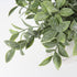 Hollyone Mini Artificial Potted Plants - Fake Plants in Marble Pots, 1Pcs Plastic Eucalyptus Greenery Faux Plants for