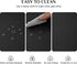 Softalker Round Tablecloth, Waterproof & Stain Resistant, 60 inch, Black