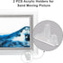 Coitak 2 PCS Clear Acrylic Stands, Mini Display Easel Holder for Sand Picture