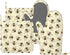 Happy Busy Bees Kitchen Mitts and Pot Holders Set, 4Pcs Silicone Bees Oven Gloves, Heat Resistant Potholders for Baking