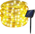 RUICHEN Solar Rope Lights Outdoor String Lights, 16.5 Ft 50 LED Tube