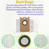 Replacement Parts Kit for iHome AutoVac Nova S1 Pro Robot Vacuum Cleaner, Includes 1 Main Roller Brush
