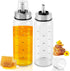 Loyanger Honey Dispenser No Drip, 10 OZ Honey Jar Maple Syrup Dispenser, Glass