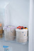Set 4 Set (18.6 oz) Komax Biokips Overnight Oats Containers with Lids of Round Airtight Food Storage Containers