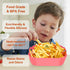 Air Fryer Silicone Liners Square, 2 Pack 7.1 Inch Reusable Pot Oven Liner Baking Tray
