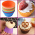 Newk Reusable Silicone Baking Cups, 48 Packs Nonstick Food Grade Silicone Cupcake Liners, Muffins Cup Molds - 8 Colors by Newk
