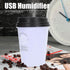 Coffee Cup Humidifier, Compact Lightweight Desktop Humidifier for Baby Bedroom Travel Office Use