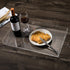 Decorative,16" 12" Countertop,Large Sooyee Clear Acrylic Tray x Plastic Serving Trays for Coffee