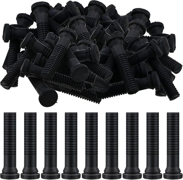 Frienda 150 Pcs Chicken Plucker Fingers for Machine Black Rubber Plucker Fingers
