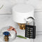TEMEILI Metal Outdoor Faucet Lock Prevents Water Theft, Fits Garden Spigot & Hose