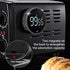 Digital Kitchen Timers, Magnetic Visual Timer with Large LED Display, Volume Adjustable for Cooking