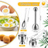 14 Set Pieces Egg Cup Egg Topper Boiled Egg Holder Stainless Steel Egg Opener Egg Spoon for Kitchen Tool