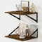 Fun Memories Floating Shelves for Wall, 12 Inch Deep Floating Shelves Set