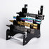 Knife Display Stand, Acrylic Knife Storage Holder for 6 Knives, Organizer for Kitchen