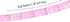 Mexican Banner Flags Light Pink Papel Picado - Over 60 feet Long Pastel Pink Tissue Paper Garland for Weddings,