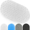 Vive Oval Bathtub Mat - Nonslip Shower Floor Pad - Non-Slip and