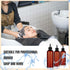 24 (3.4 oz,Amber) Barydat Pcs Squeeze Bottle Twist Top Applicator Empty Hair Oiling Bottle with Funnels Refillable