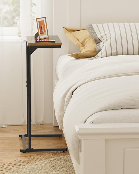28.7 inch TB01BB071 TUTOTAK C Shaped End Table, Tv Tray, Small Side Table, Tall Couch Table, Tray Table, Sofa Table