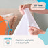 Linenspa Mattress Protector Twin XL - Waterproof, Breathable, Deep Pocket Fitted Sheet Style