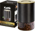Kaffe Glass Coffee Canister (8oz) with Airtight Lid, BPA Free Glass & Stainless Steel Kitchen Storage Container