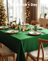20 Pack, 54 108 Inch Pureegg Plastic Table Cloth Disposable x Table Cloths, St Patricks Day, Christmas Decorations