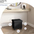 STORAGEBUD 15-in 330lbs, Storage Ottoman Cube with Small Bin, Square Ottoman with Storage for Living Room and Bedroom