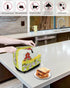 Toaster Cover, Farmhouse Cute Cow 2 Slice, Soft Washable Dust-proof Cover with Pockets for Small Appliance