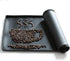 PIVBY Silicone Mat - 18.9 x 11.8" Black Coffee Maker Accessory with Lip for Automatic Machines