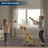 4'6' Area Mat for Hard Floors, Semi-Clear Black Vinyl Floor Protector for Under Dining Table, Waterproof Non-Slip