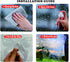 Small Flower Window Clings, Anti Collision Window Decals, Static Cling Stickers for Bird Strikes, Rainbow Design