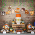 30Ct Woodland Animals Hanging Swirl Decorations, Forest Friends Birthday Party Supplies for Kids, Woodland Creatures