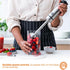 MasterChef Immersion Blender Handheld, Stainless Steel Blending Stick Emulsifier, 400W Motor for Baby Food, Soup, Sauces
